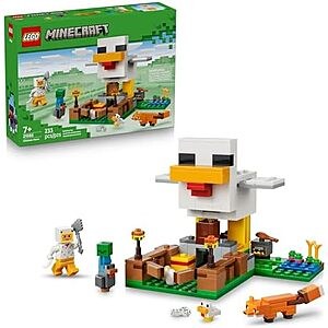 $15.99 | 233-Piece LEGO Minecraft - Chicken Farm (21585, 2026) at Amazon